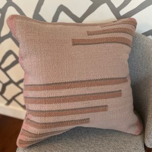 Mauve “Betsy Pillow” By Claire Zinnecker (for Lulu & Georgia)